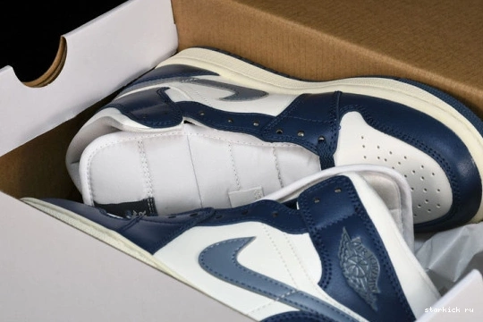  BQ6472-414 Air Mid French  Blue BQ6472-414 Jordan 1 0825